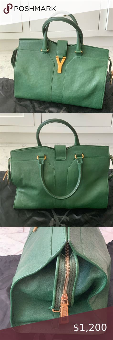 ysl tote green|YSL tote nordstrom.